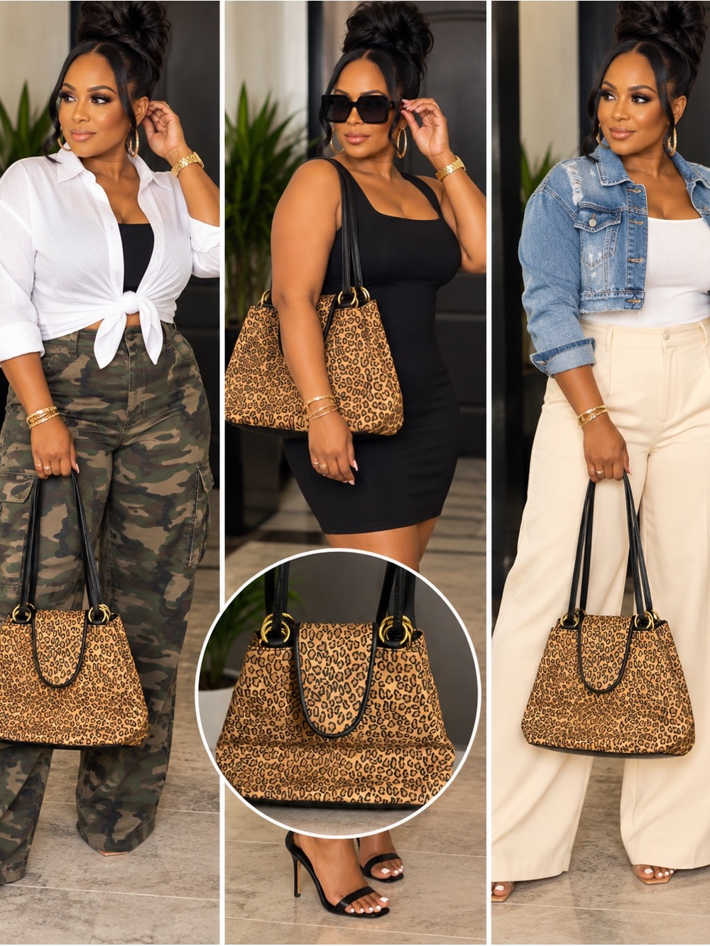 Leopard Print Purse - Picture 3 of 11